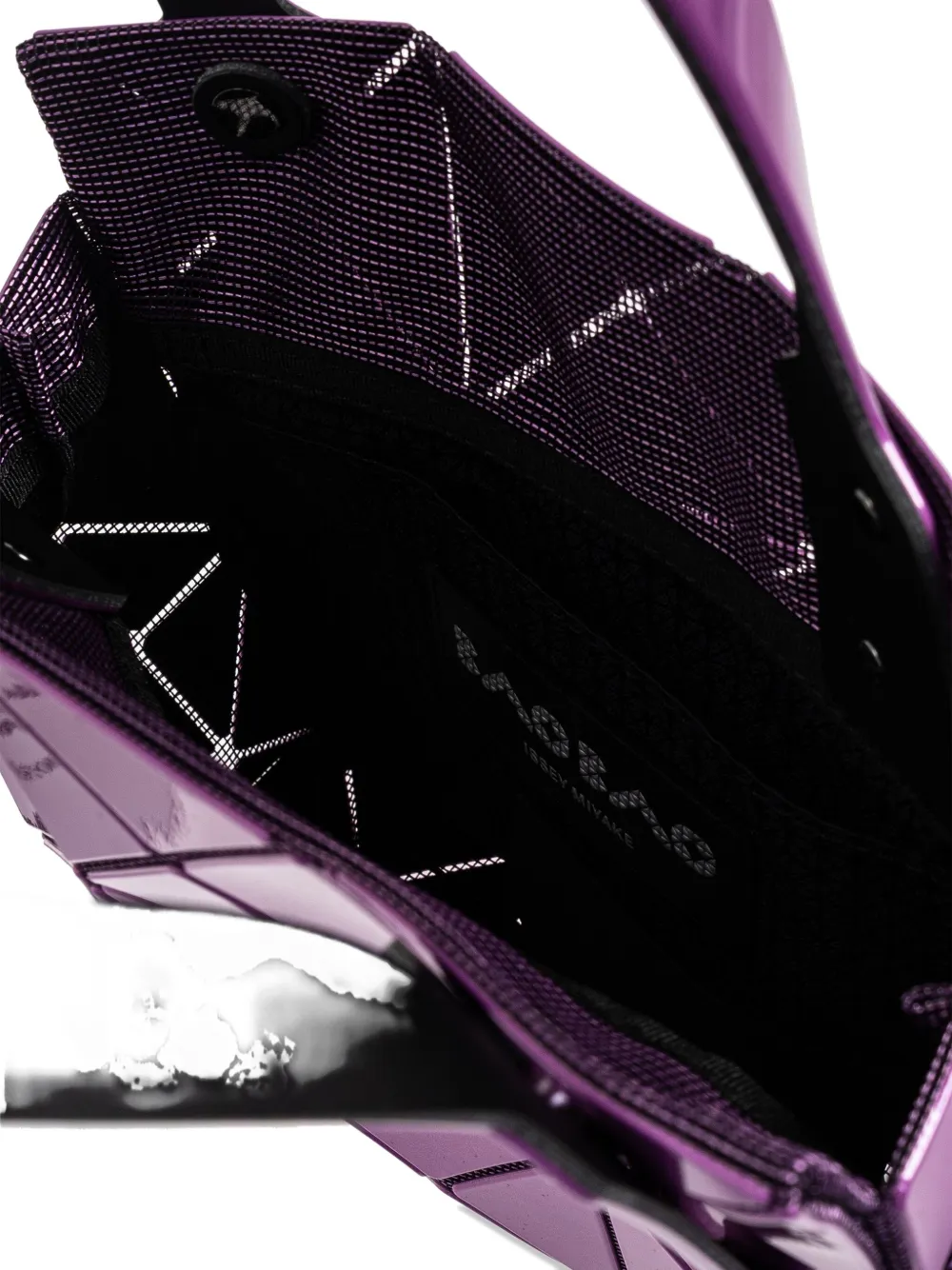 Bao Bao Issey Miyake Carat Panelled Mini Bag In Purple