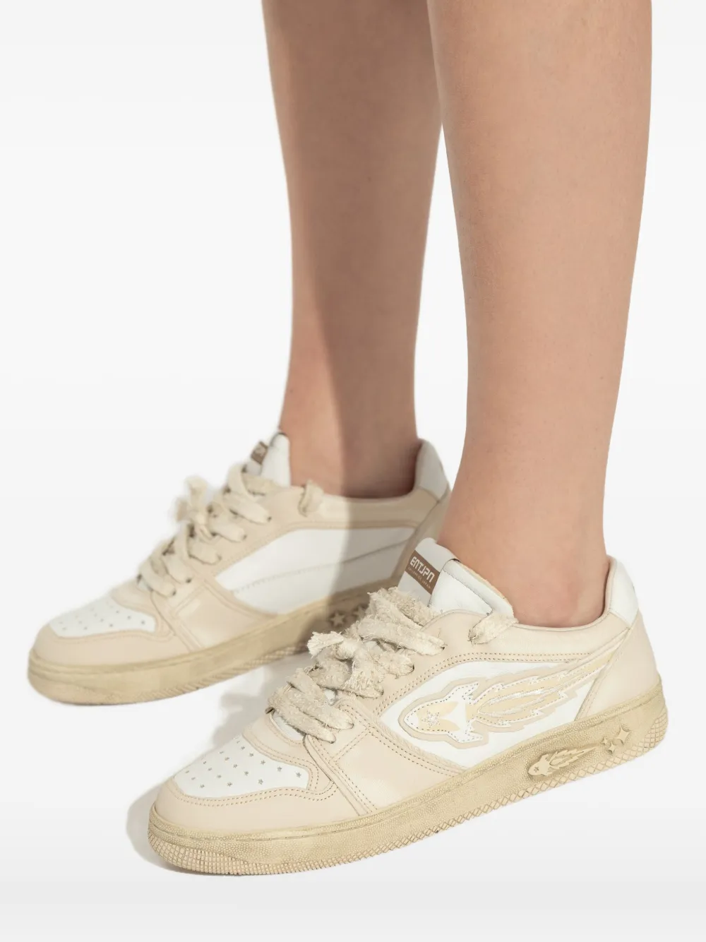 Enterprise Japan Logo-detail Sneakers In Neutral