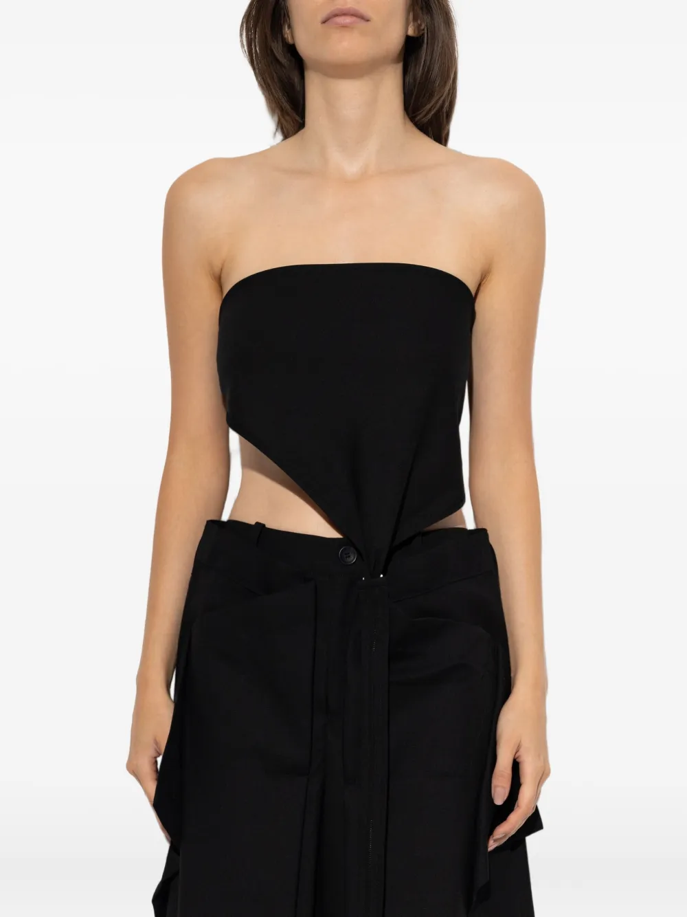 Issey Miyake top strapless con moño en la espalda | Chalecos y camisetas | Image 2
