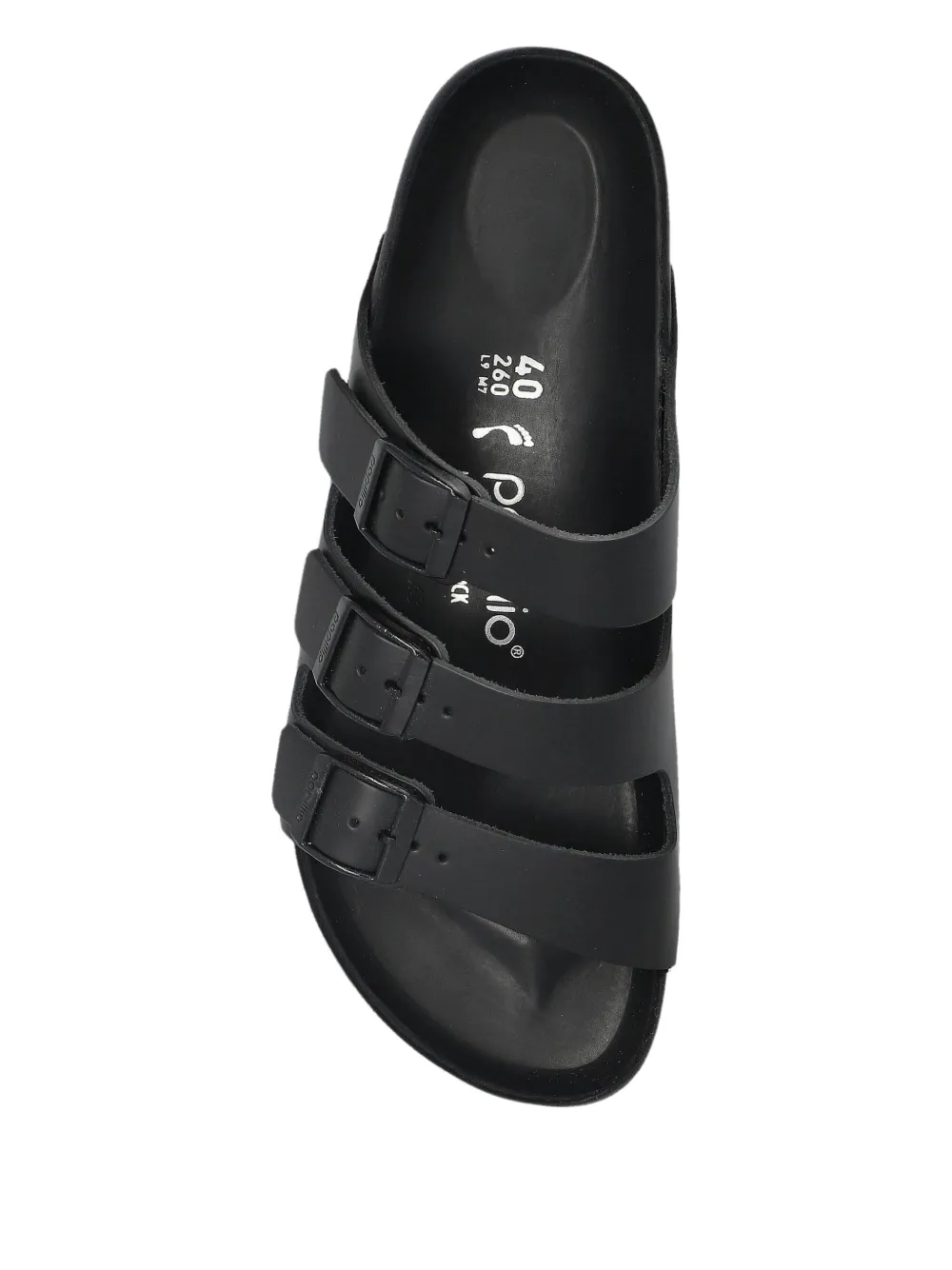 Birkenstock Florida Buckle-strap Sandals In Black