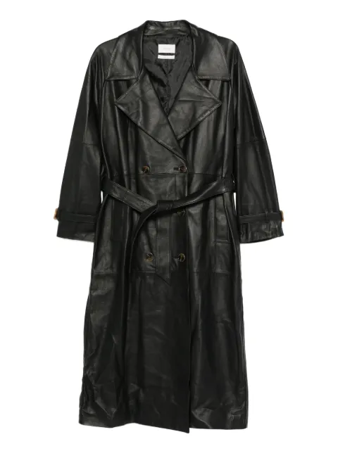 VICOLO double-breasted belted coat