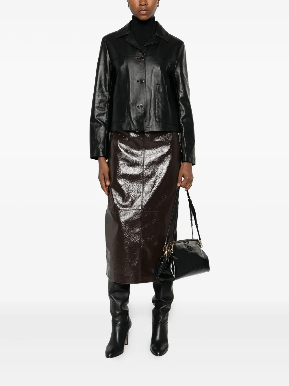 VICOLO button-up jacket | Leather Jackets | Image 2