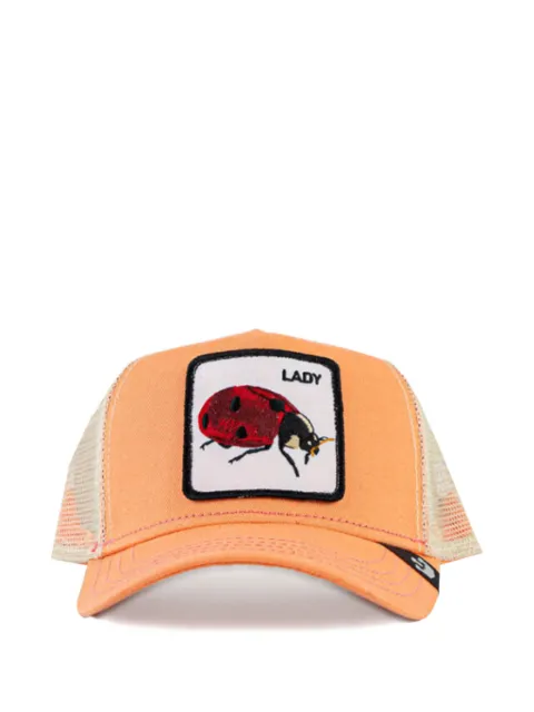 GOORIN BROS Lady Bug patch trucker cap 