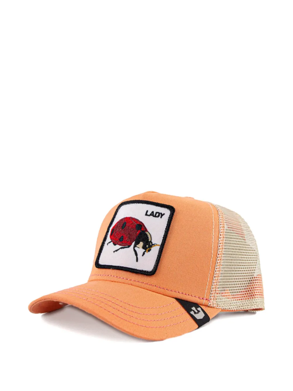 GOORIN BROS Lady Bug patch trucker cap - Oranje