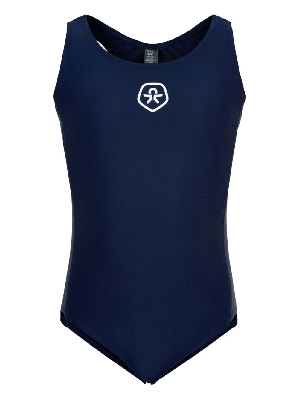 COLOR KIDS カットアウト ワンピース水着 - ブルー