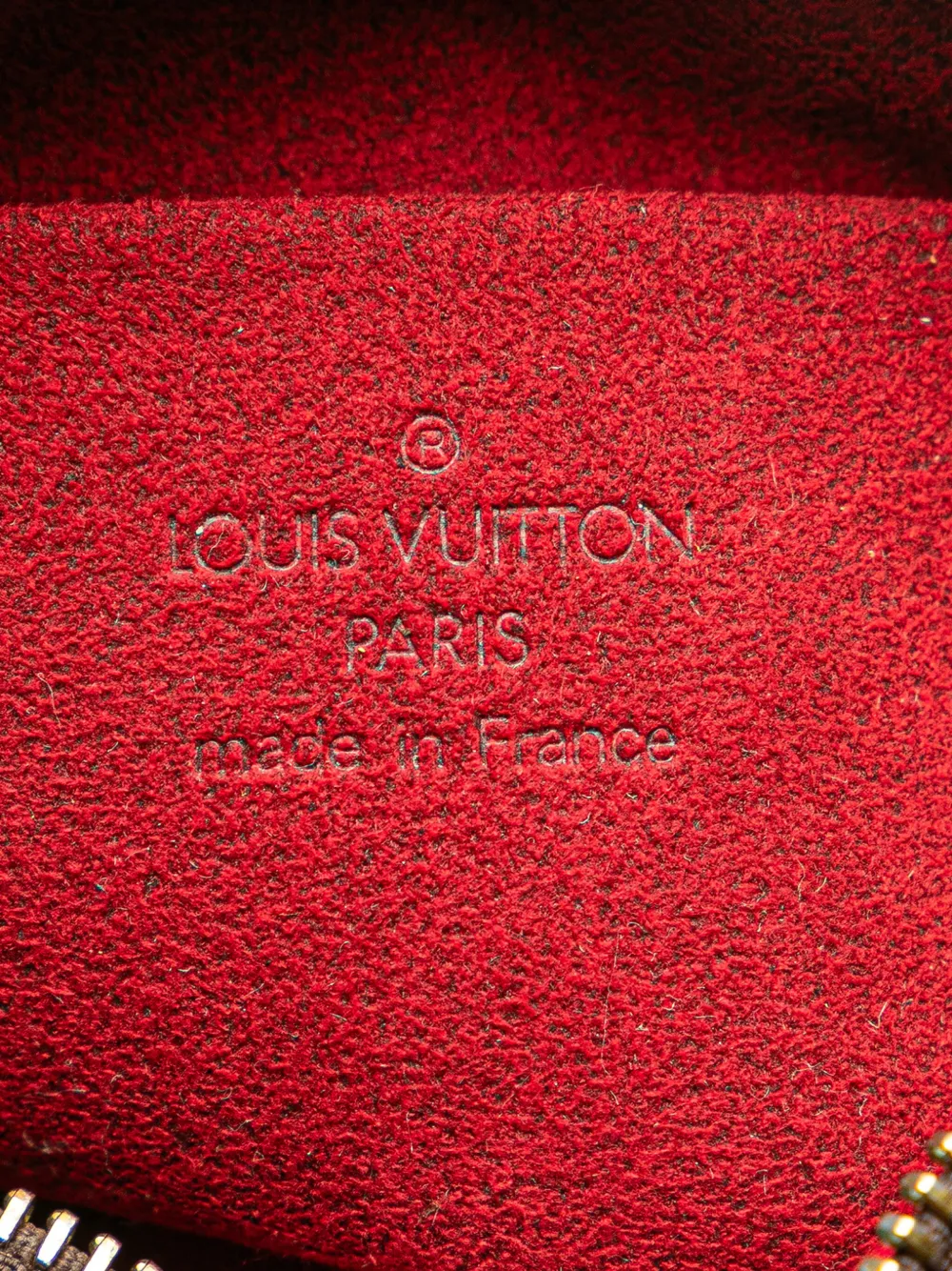 Pre-owned Louis Vuitton 2005 Monogram Trousse Wapity Pouch In Brown