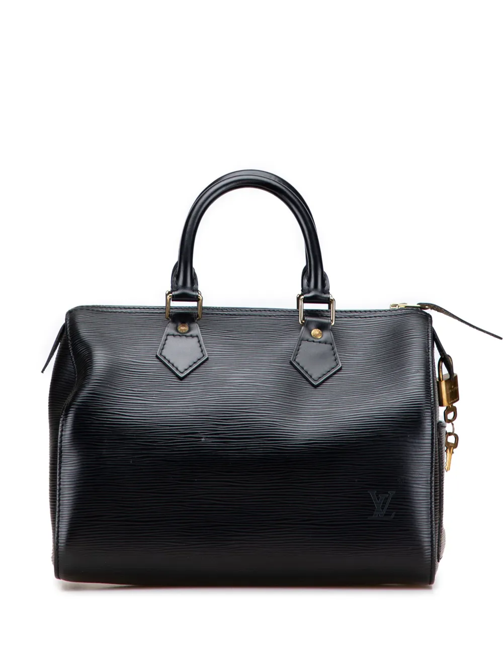 Louis Vuitton Pre-Owned 1996 Epi Speedy 25 boston bag - ブラック Louis Vuitton Pre-Owned 1996 Epi Speedy 25 boston bag - ブラック