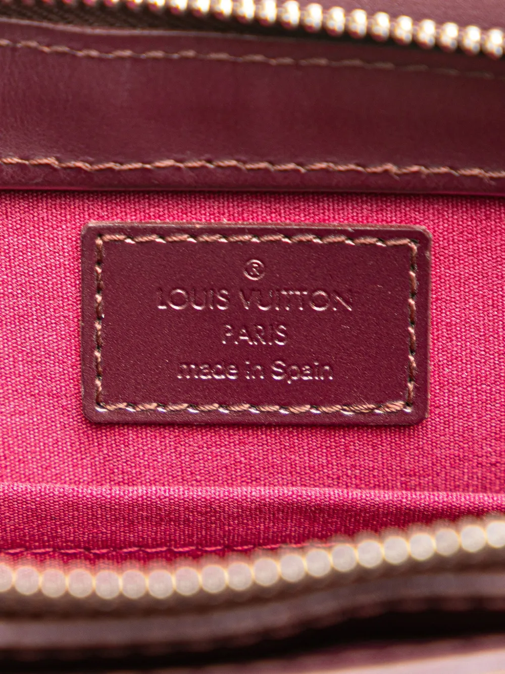 Pre-owned Louis Vuitton 2002 Monogram Mat Alston Shoulder Bag In Red