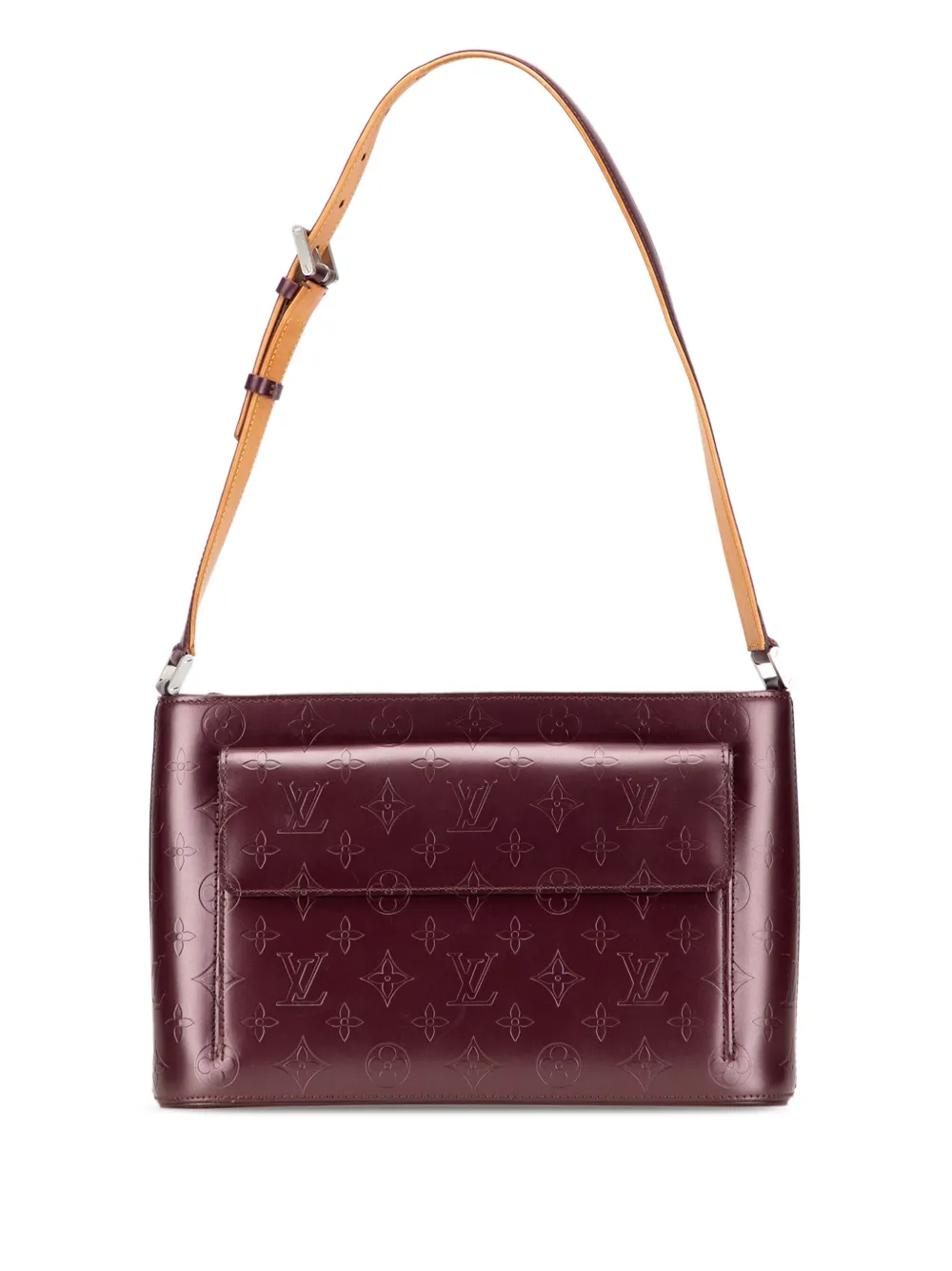 Louis Vuitton Pre-Owned 2002 Monogram Mat Alston shoulder bag | Red | Image 1
