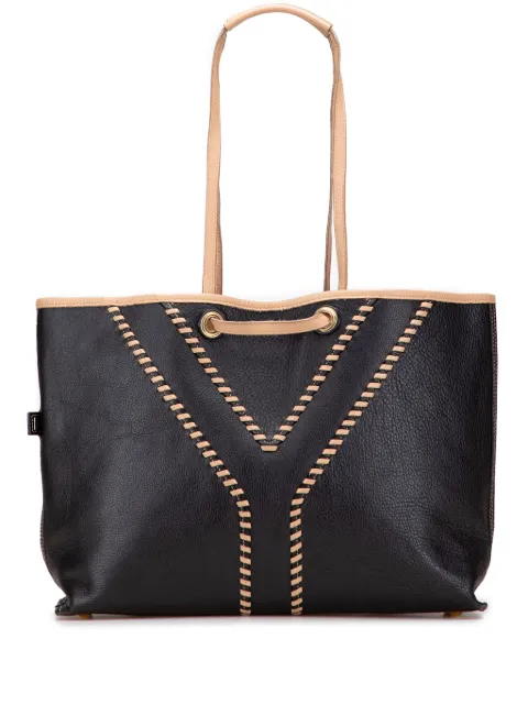 Saint Laurent Pre-Owned 2000-2012 Leather Reversible Neo Double tote bag
