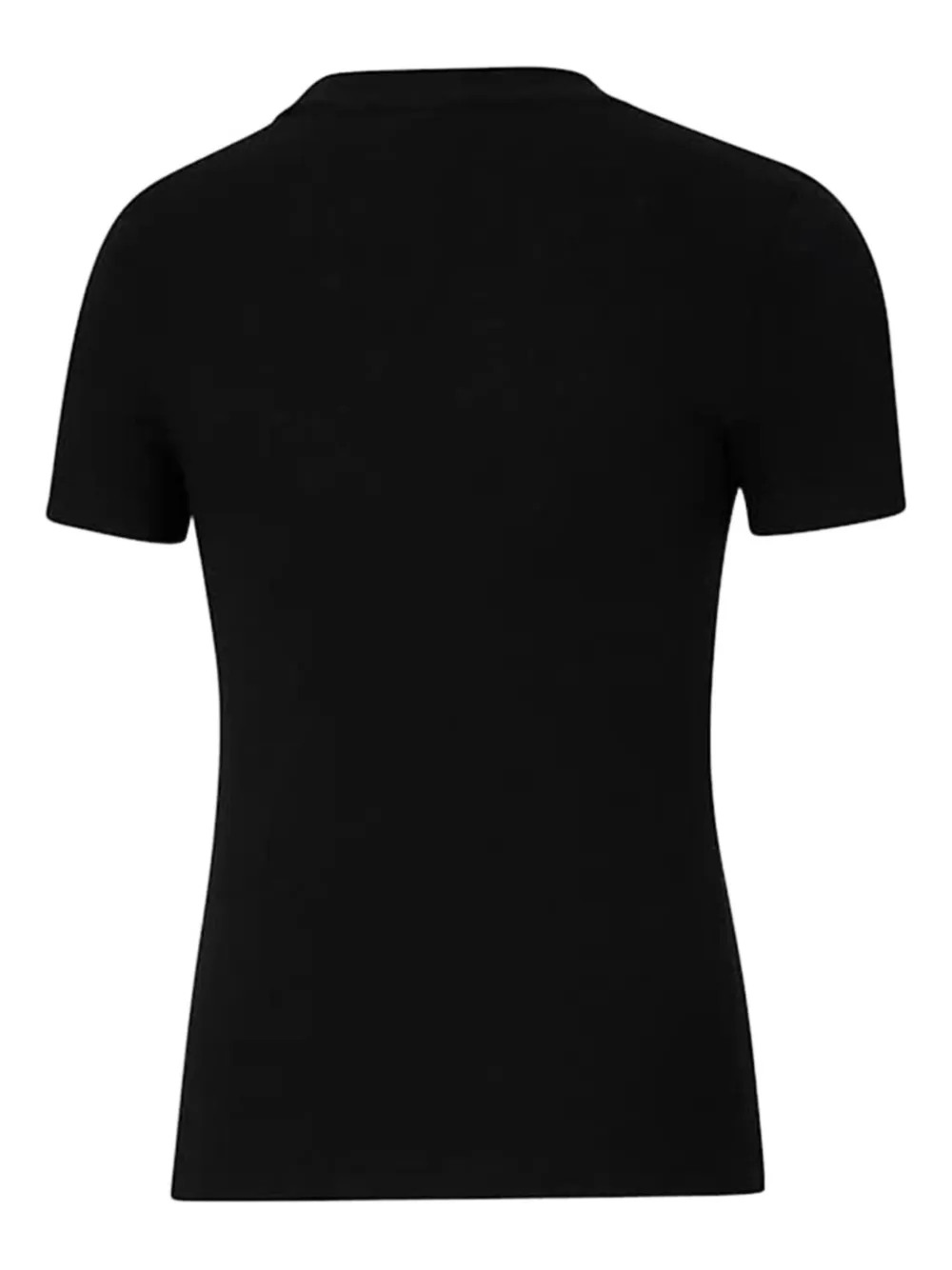 Puma Logo-print T-shirt In Black