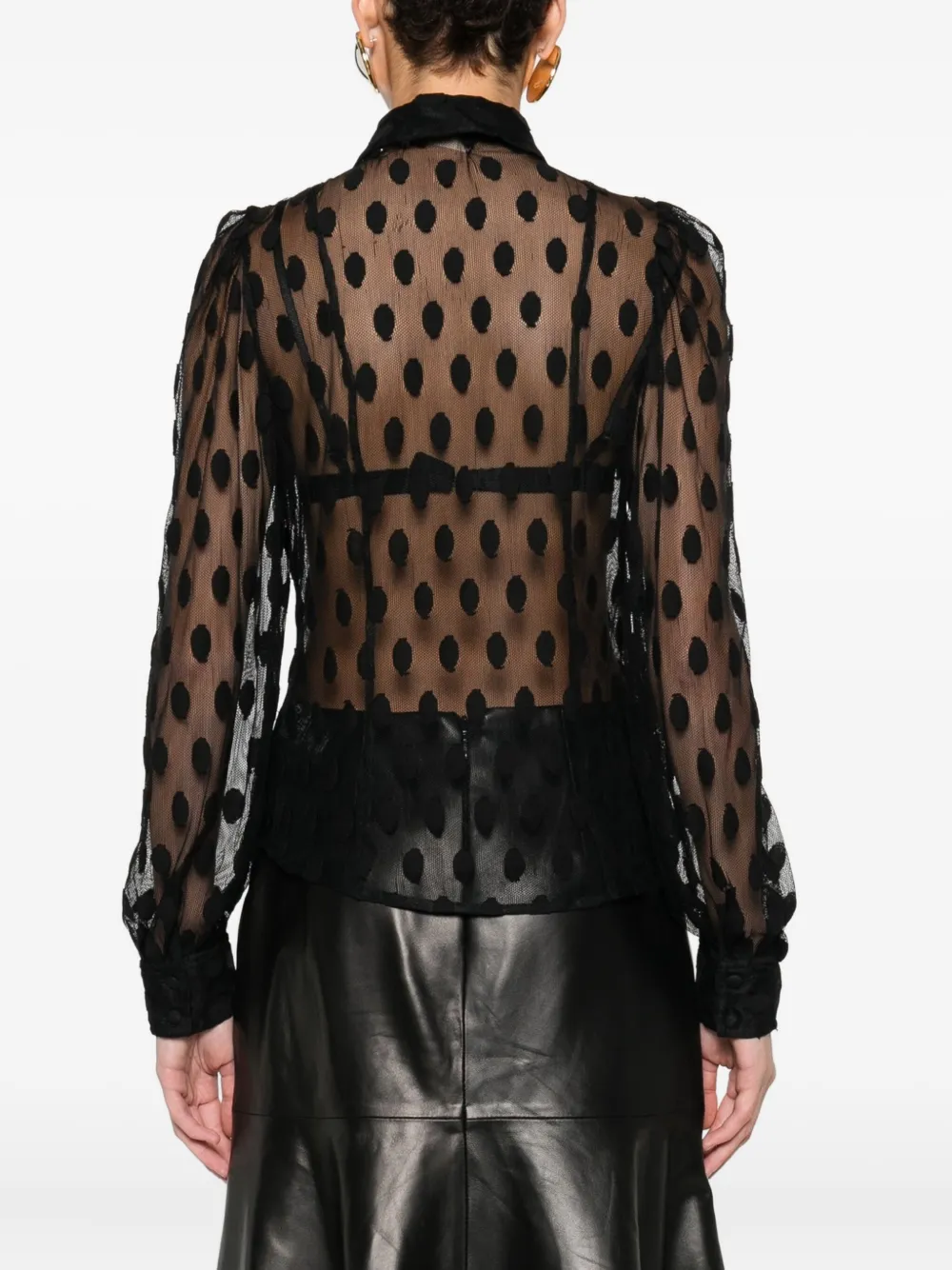 Ulla Johnson Soraya blouse Zwart