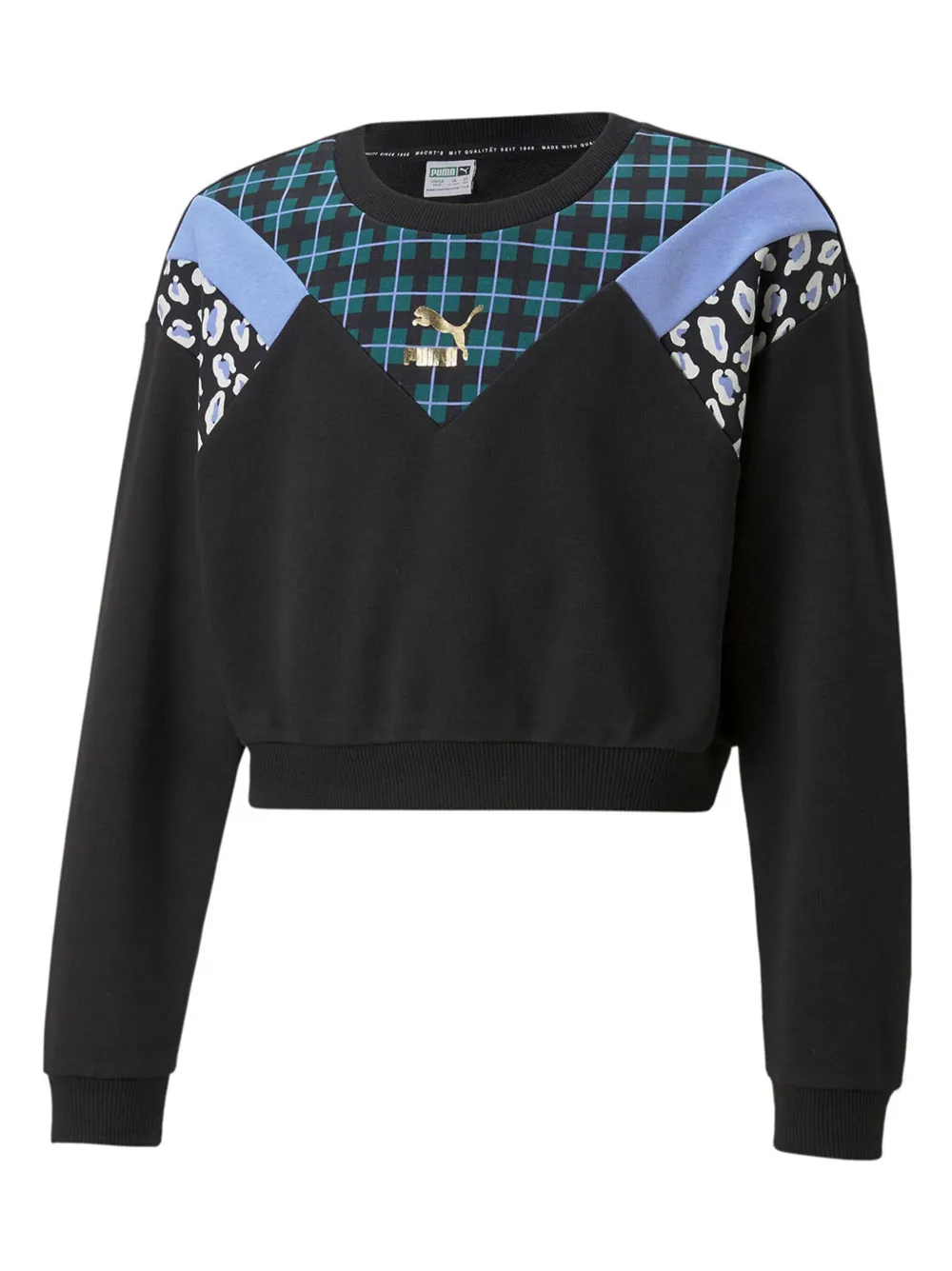 Puma Kids cropped sweatshirt - Nero