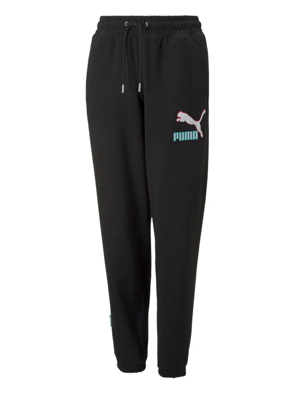 Puma Kids logo-print track pants | Black | Image 1