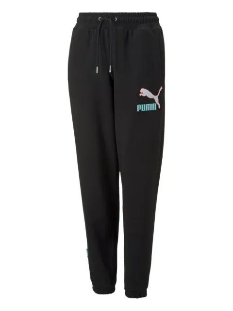 Puma Kids logo-print track pants 