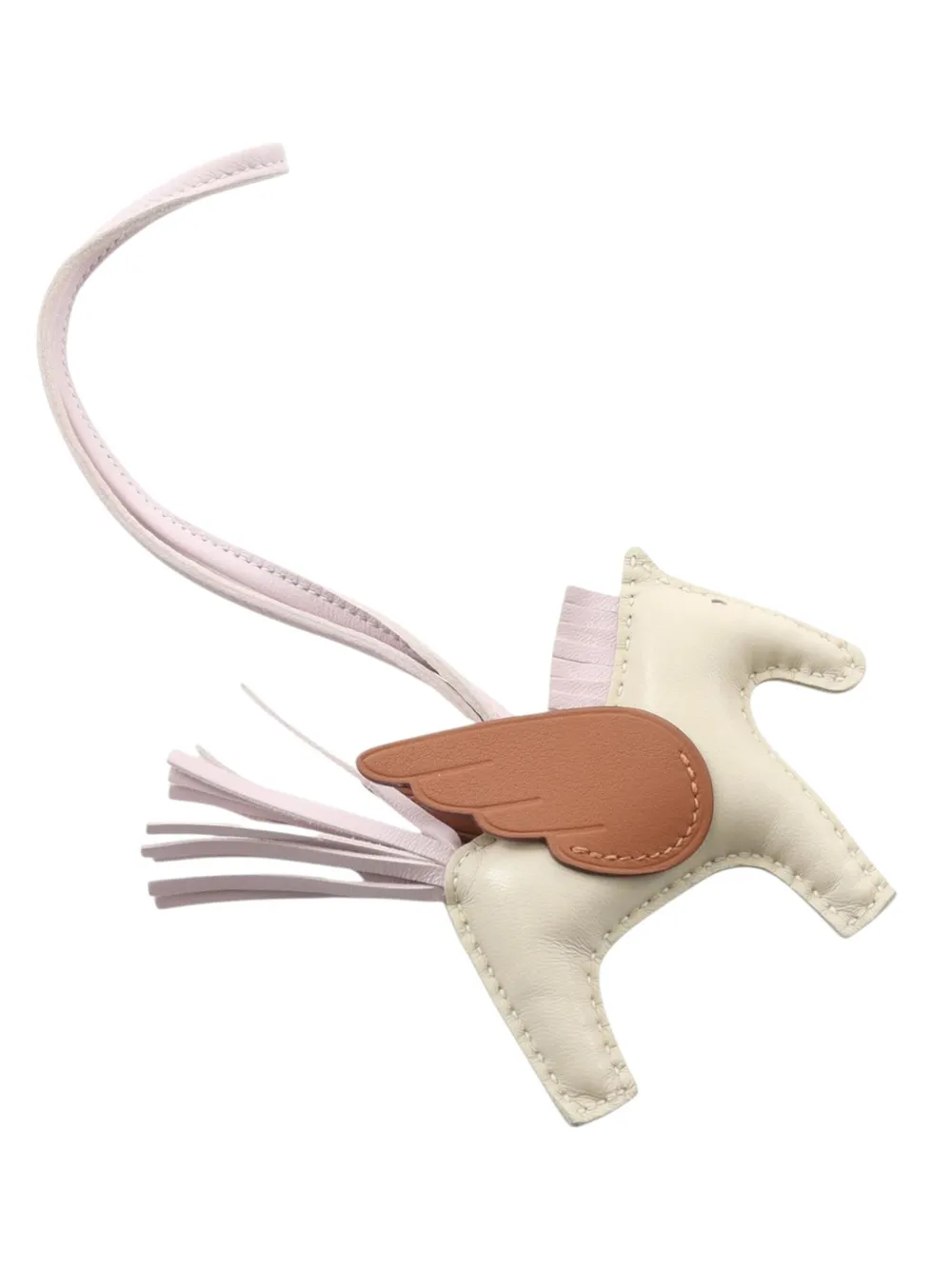 Hermès Pre-Owned 2022 Milo Lambskin GriGri Rodeo Pegase Bag Charm key Hermès Pre-Owned 2022 Milo Lambskin GriGri Rodeo Pegase Bag Charm key