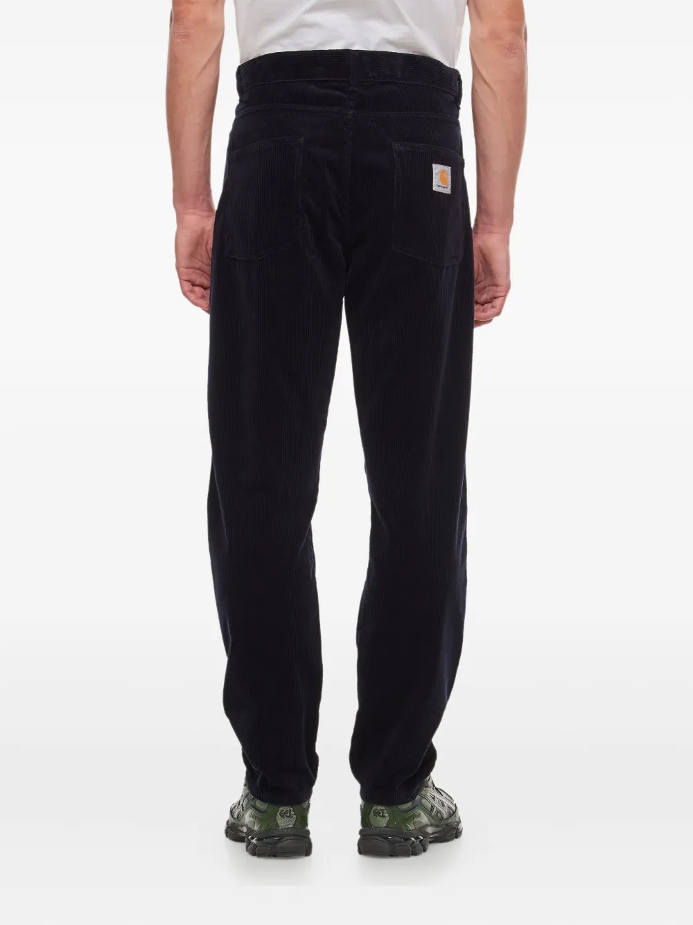 Carhartt Corduroy Trousers In Black