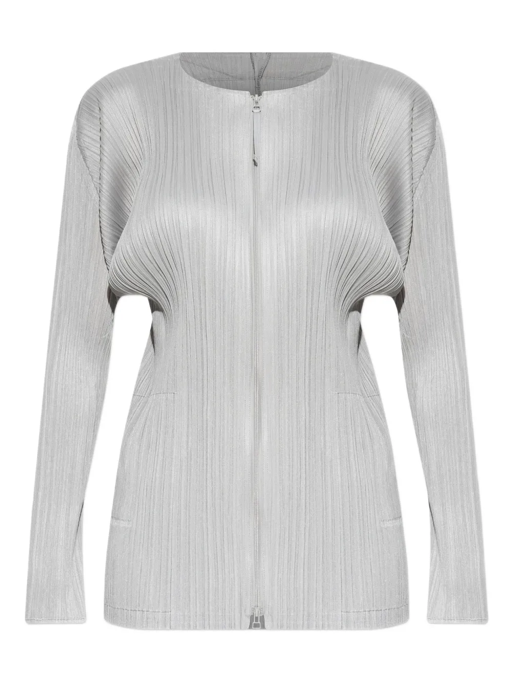 Pleats Please Issey Miyake Monthly Colors： September ジップジャケット - グレー