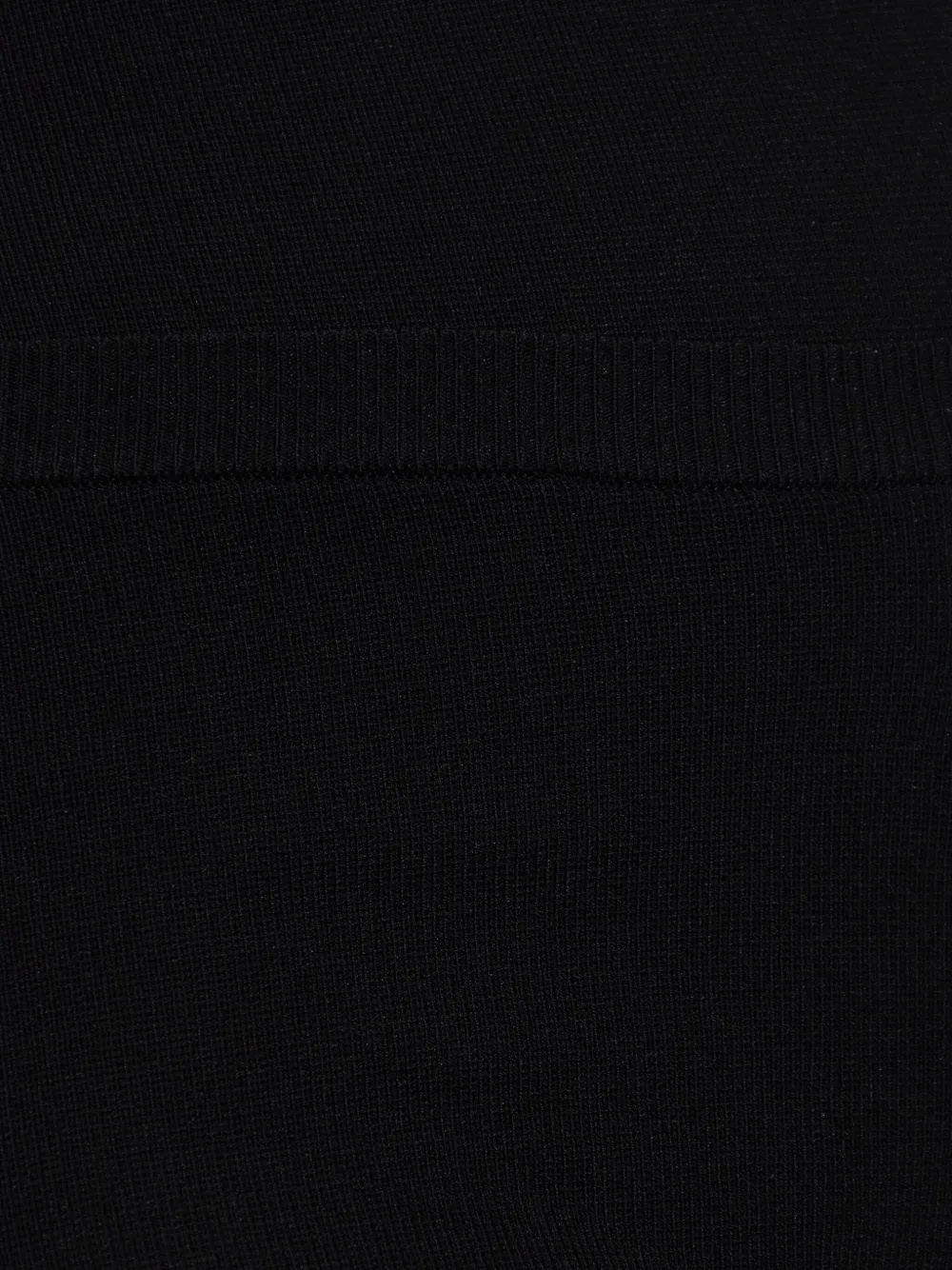 ENTIRE STUDIOS Geribbelde shorts Zwart