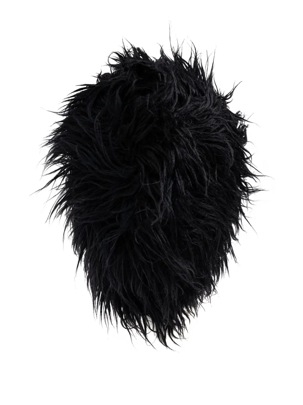 Issey Miyake Odd Mohair Beanie In Black