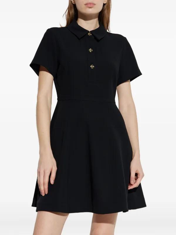 Kate Spade clover-button Mini Dress | Black | FARFETCH