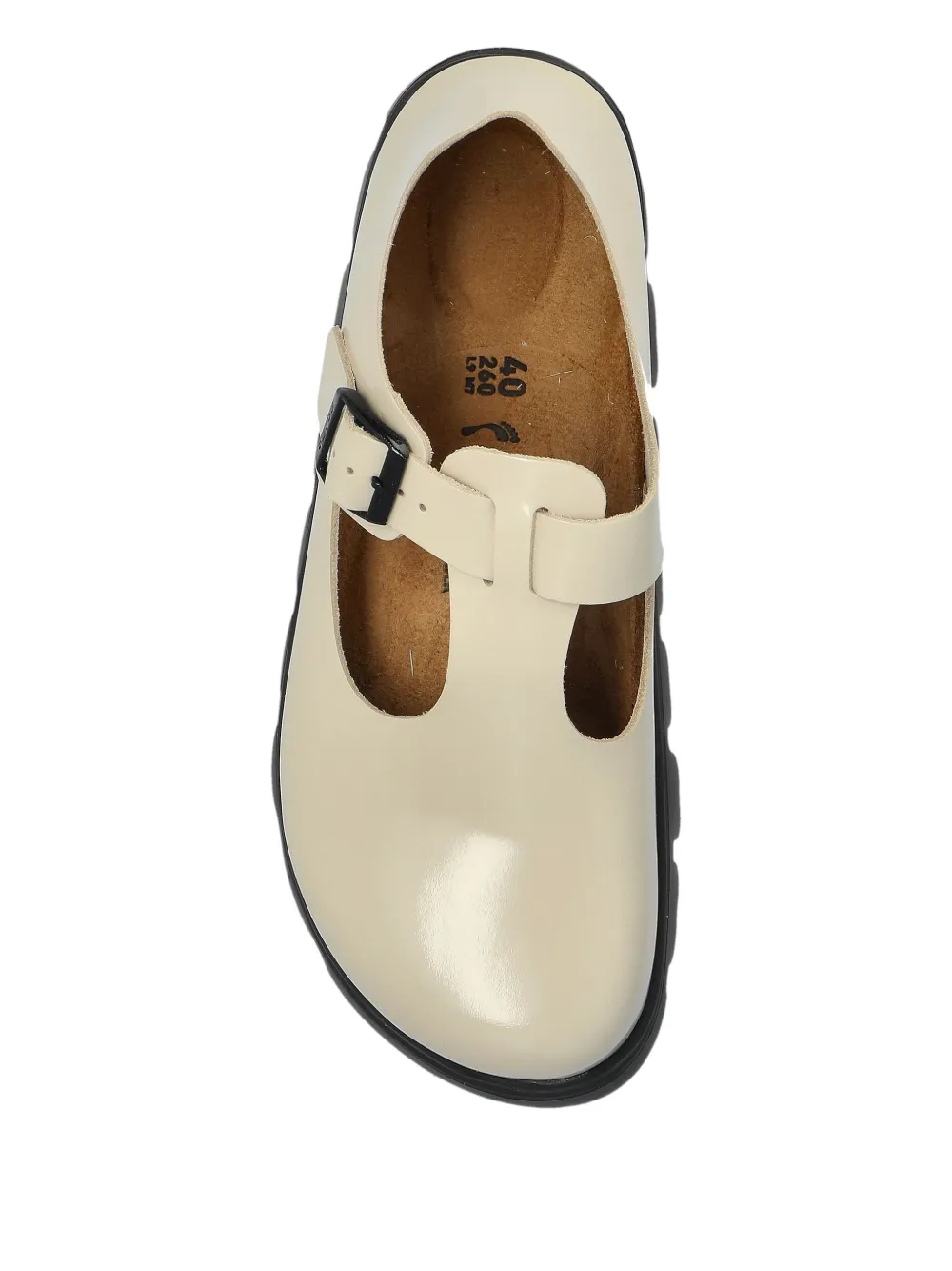Birkenstock Paris Buckle-strap Shoes In White