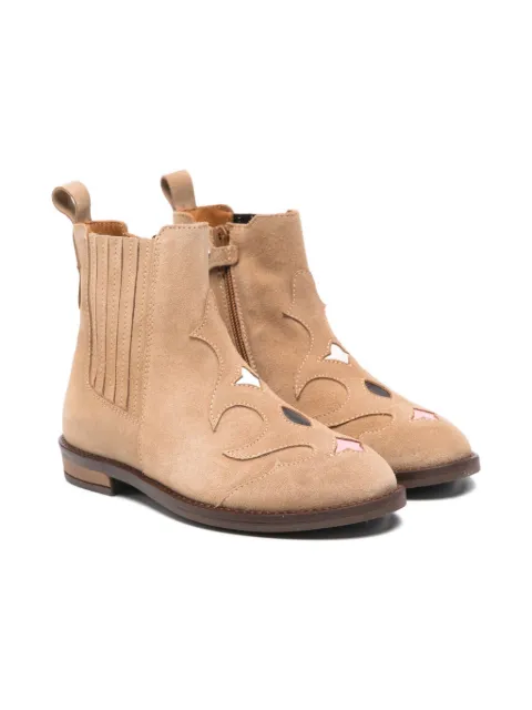 Rondinella appliqué boots