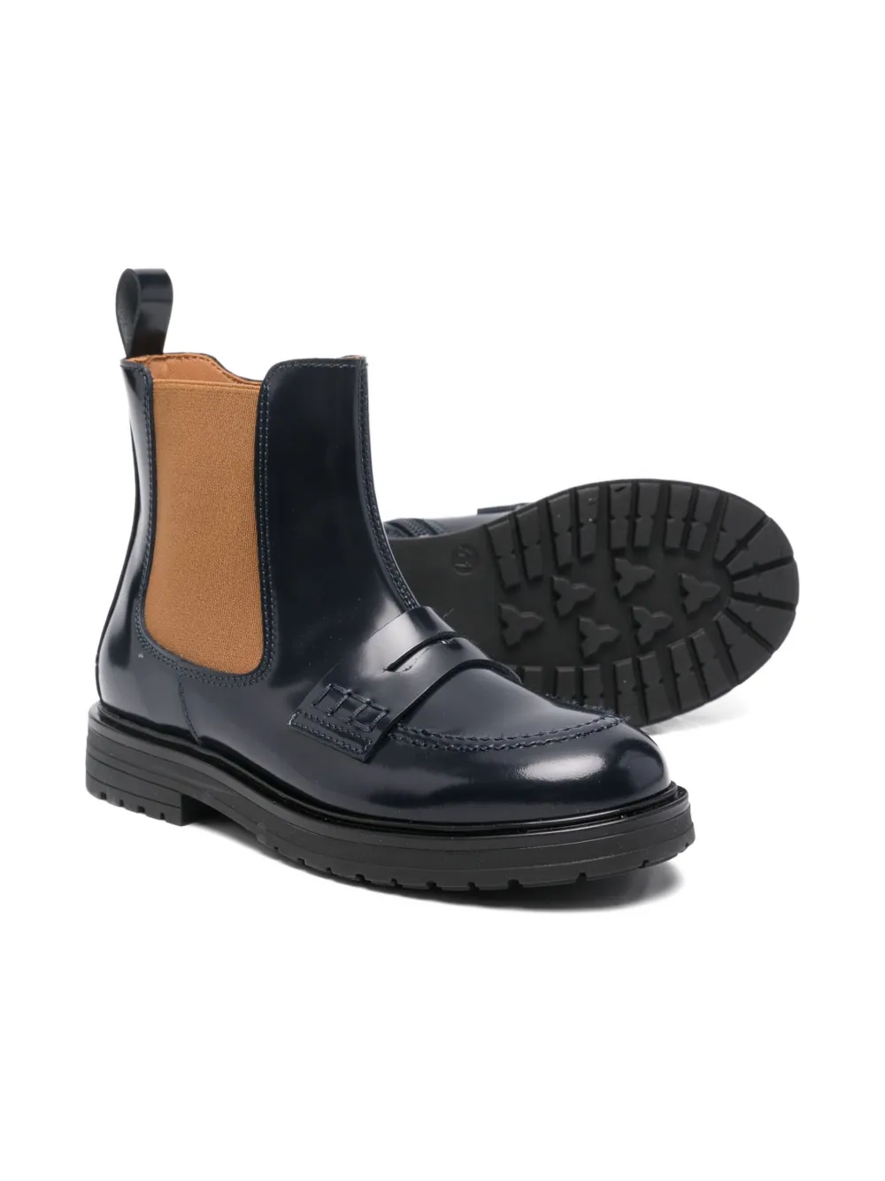 Rondinella penny-bar leather boots | Ankle Boots | Image 2