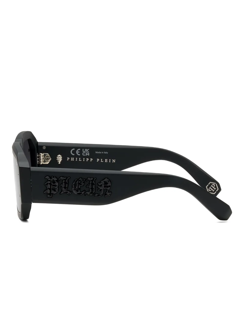 Philipp Plein Eyewear Master zonnebril Zwart