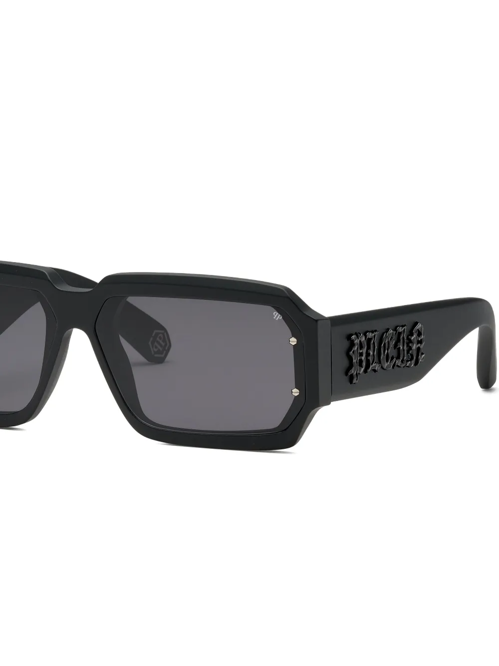 Philipp Plein Eyewear Master zonnebril Zwart