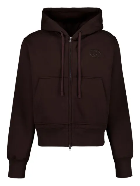 Gucci hoodie zip-up sweater