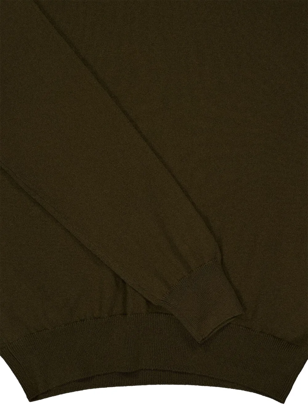 Piacenza Cashmere Long-sleeve Cashmere Sweater In Green