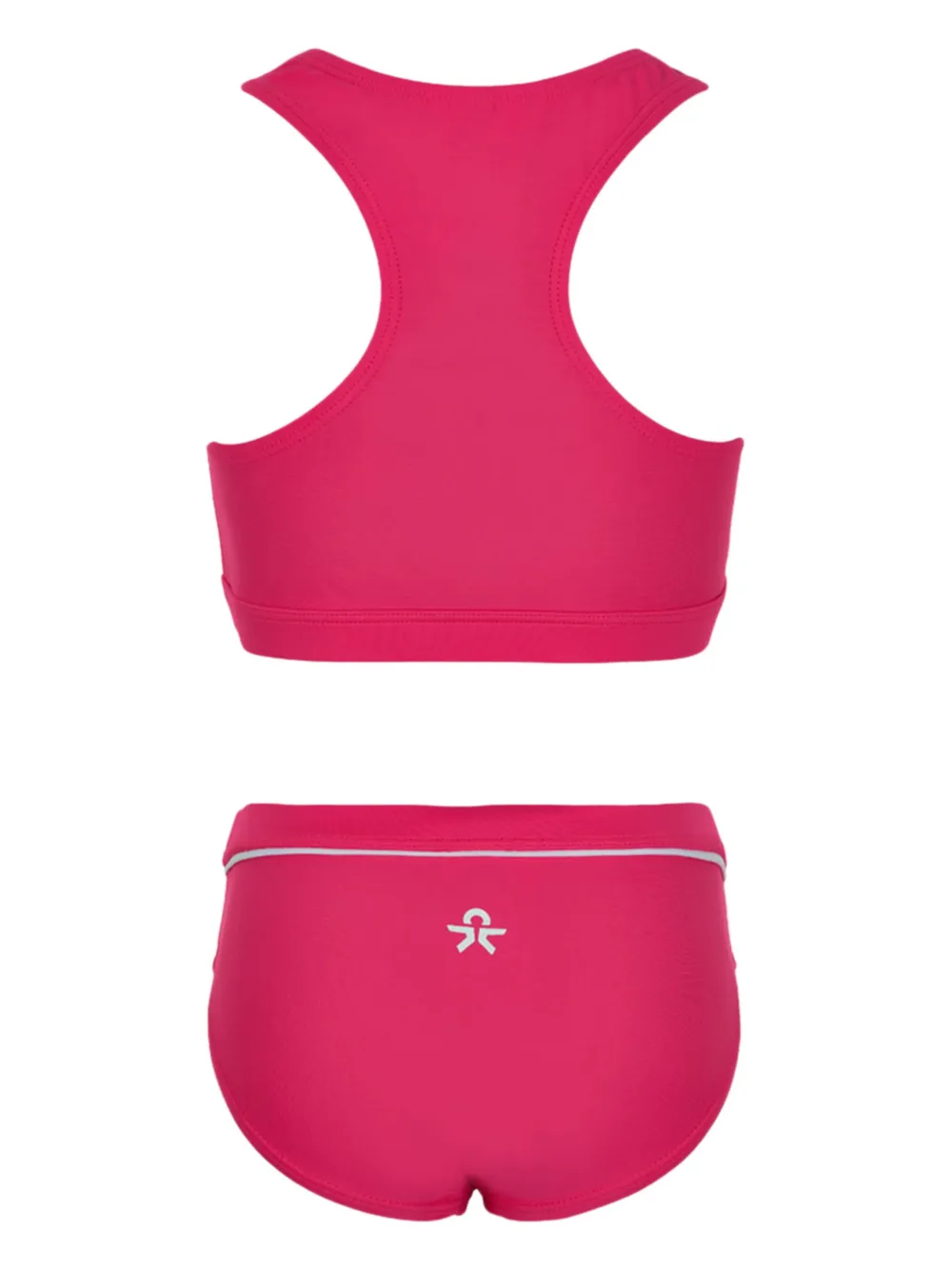 COLOR KIDS Bikini met logoprint Roze