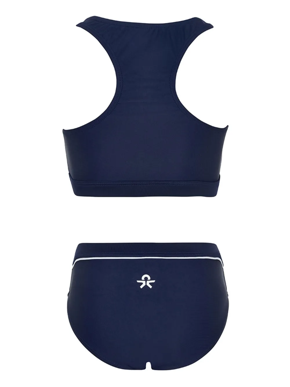 COLOR KIDS Bikini met logoprint Blauw