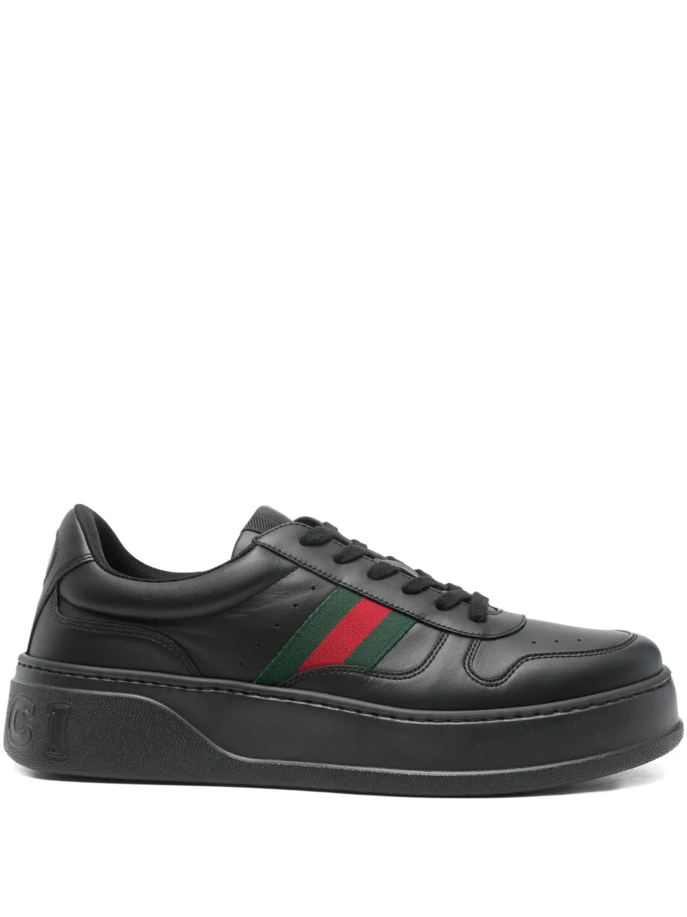 Gucci Web Stripe chunky sneakers | Black | Image 1