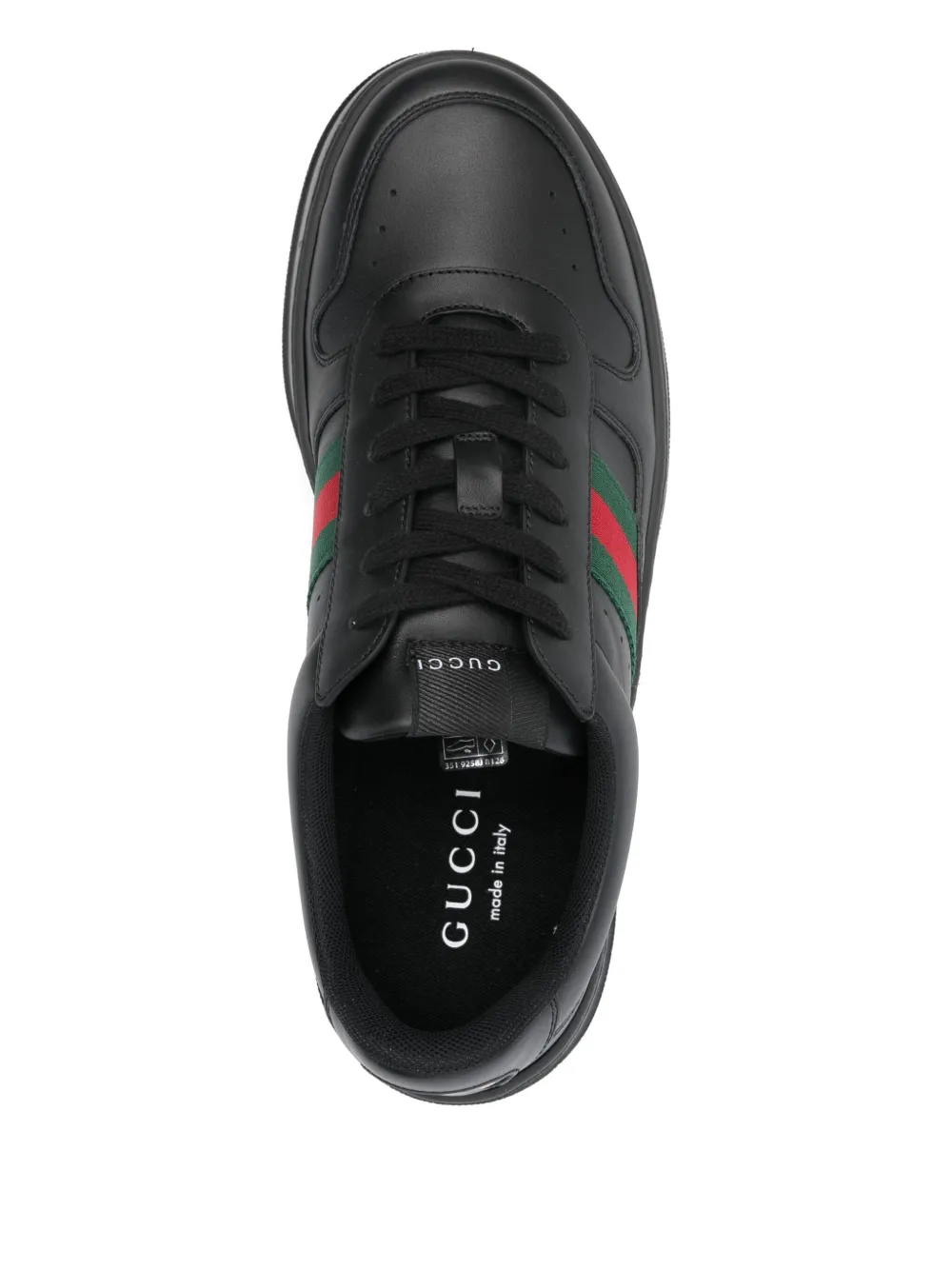 Gucci Web Stripe chunky sneakers Zwart