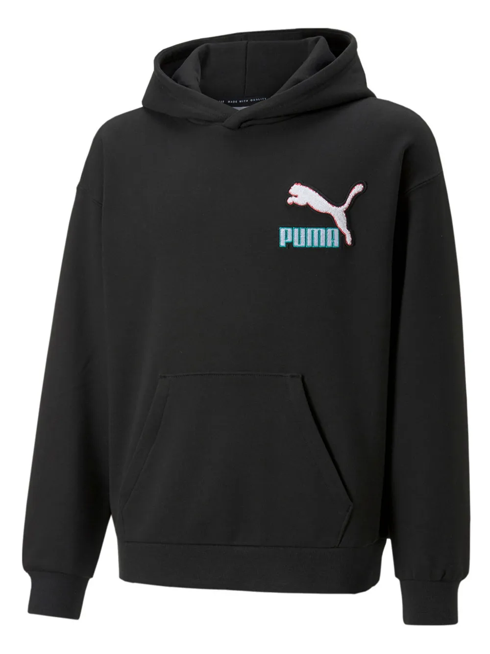 Puma Kids ロゴ パーカー - ブラック
