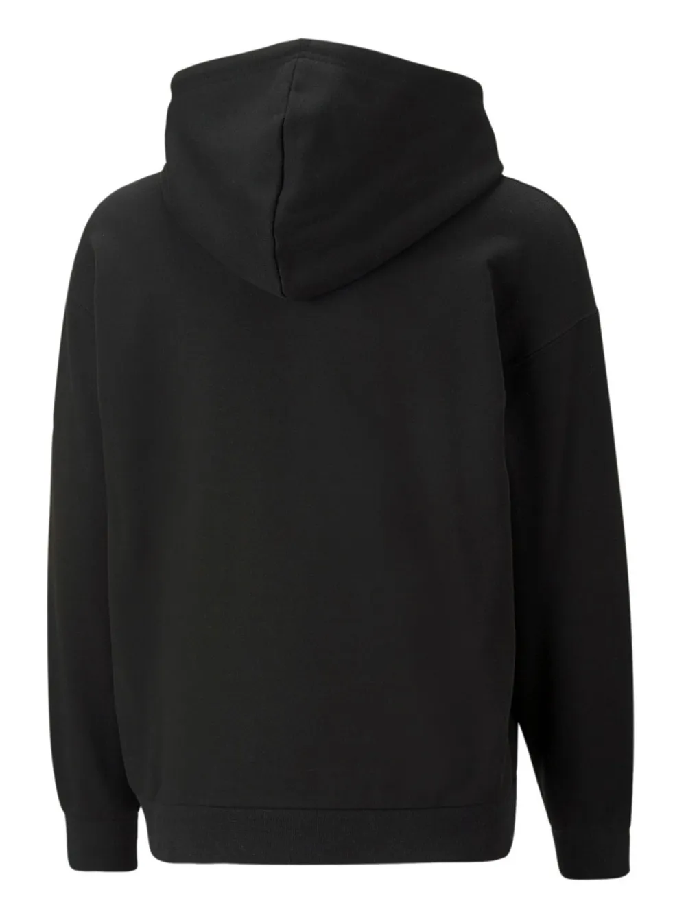 Puma Kids Hoodie met logo-applicatie Zwart