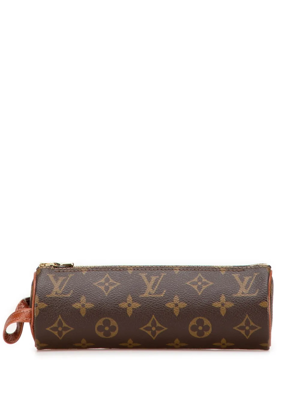 Louis Vuitton Pre-Owned 1991 Monogram Trousse Ronde Pencil Case 20 - Louis Vuitton Pre-Owned 1991 Monogram Trousse Ronde Pencil Case 20 -