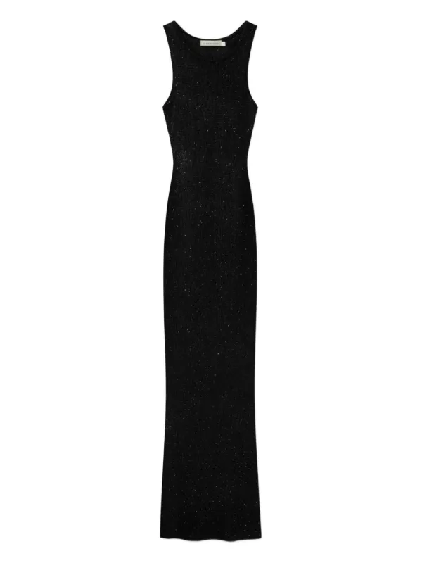 Asta Resort Natalia floor-length Maxi Dress | Black | FARFETCH Asta Resort Natalia floor-length Maxi Dress | Black | FARFETCH