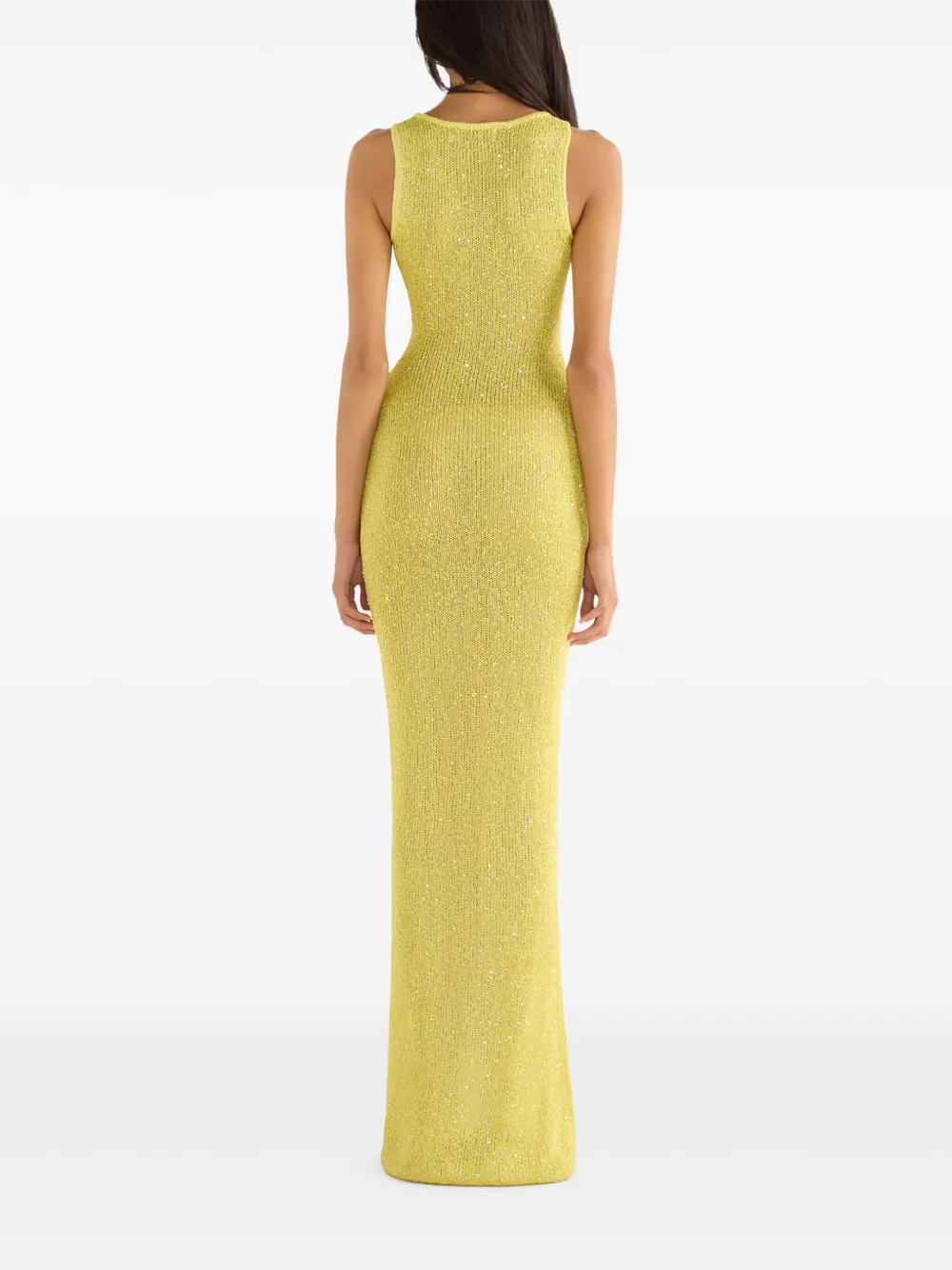 Asta Resort Natalia maxi-maxi-jurk Groen