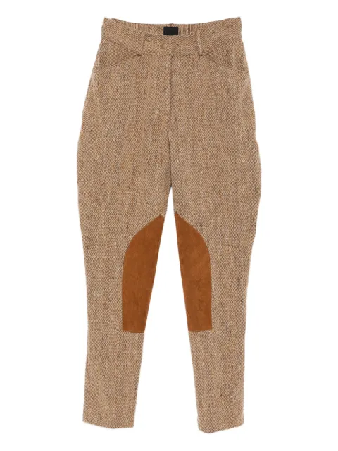 Anna Sui chevron trousers