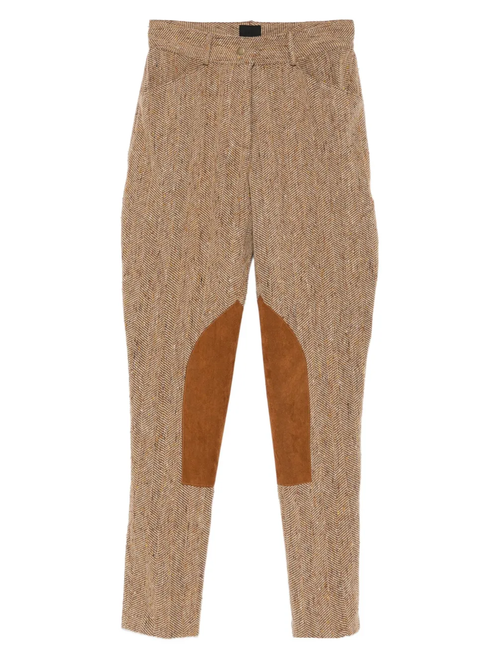 Anna Sui chevron trousers | Brown | Image 1