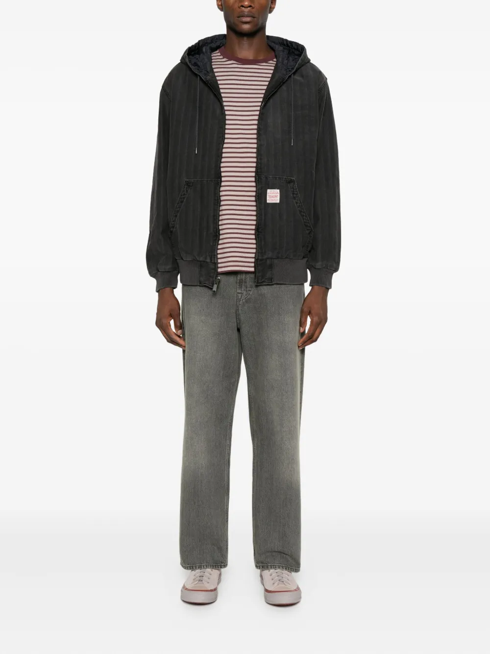 Levi's logo-patch jacket | Hooded Jackets | Image 2
