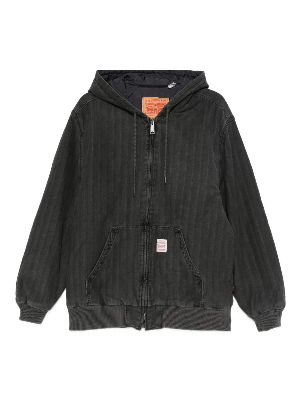 Levi's logo-patch jacket | Black | Image 1
