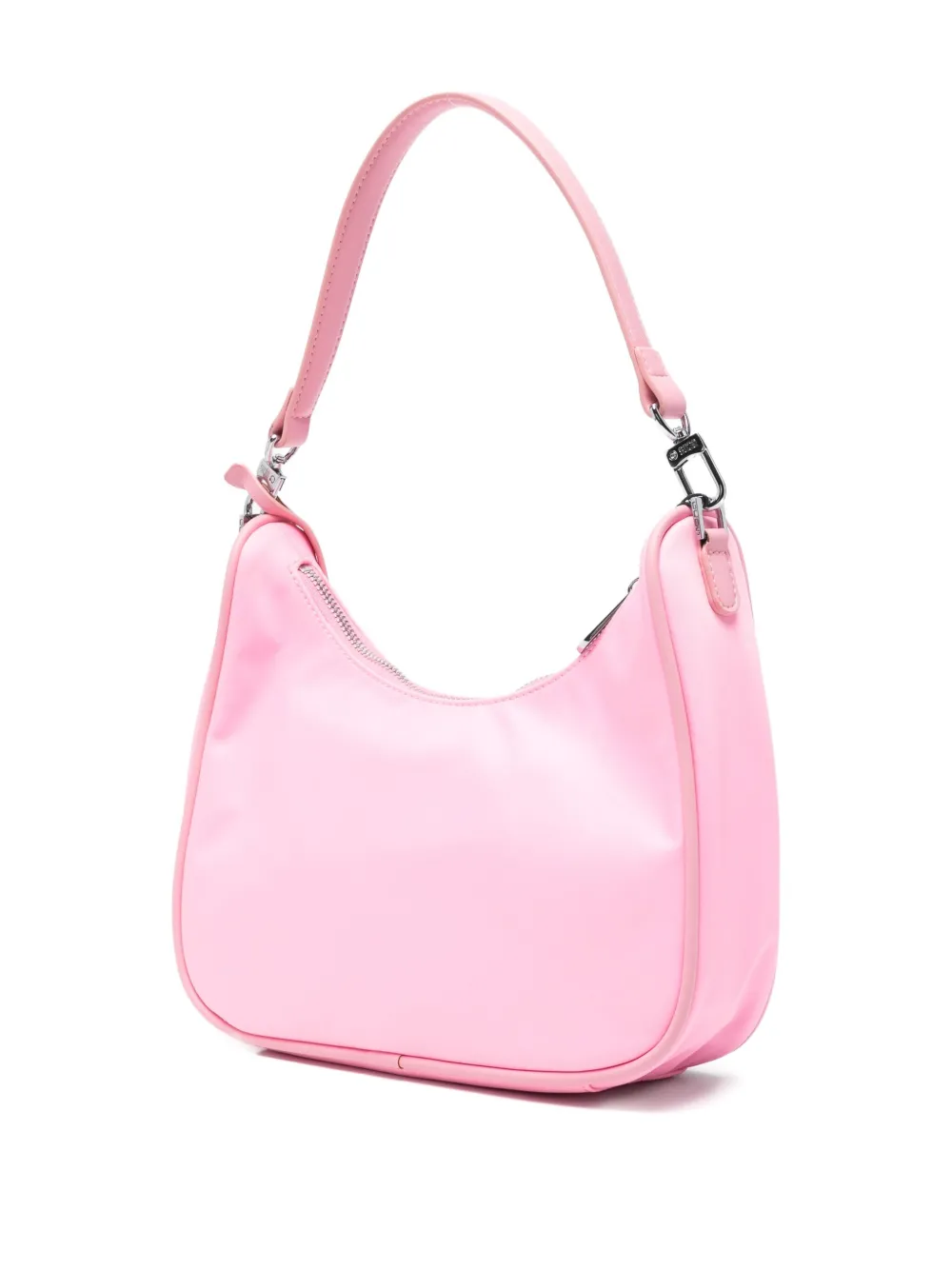 GCDS logo-charm tote bag - Roze