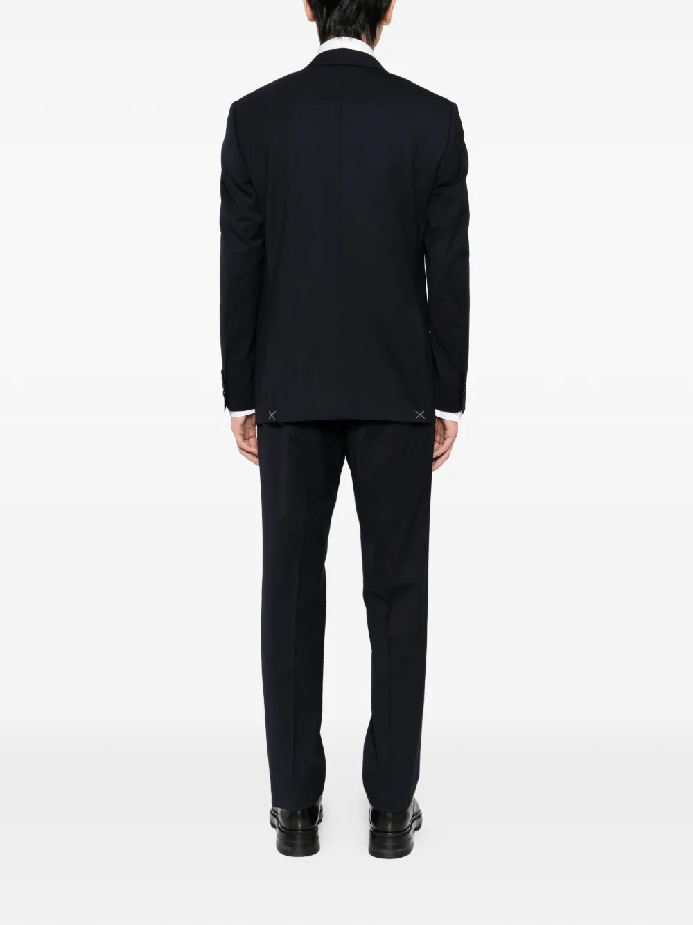 Canali Pak met enkele rij knopen Blauw