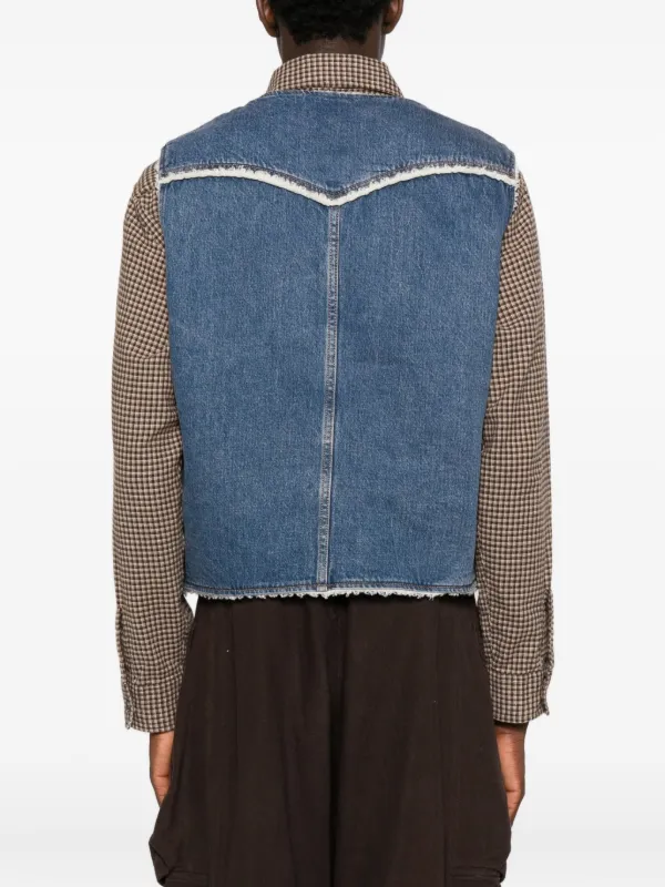 Levi's ウエスタン デニムベスト | ブルー | FARFETCH JP