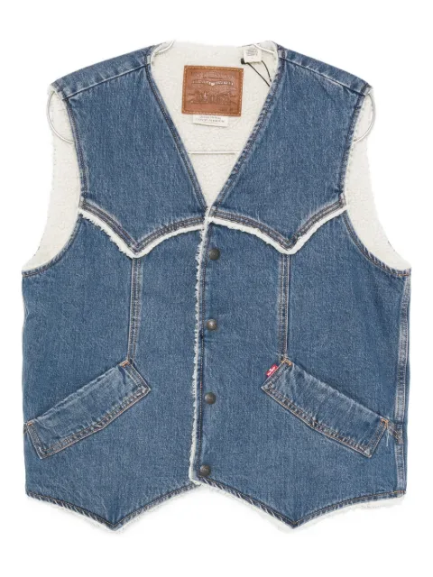 Levi's Western denim waistcoat