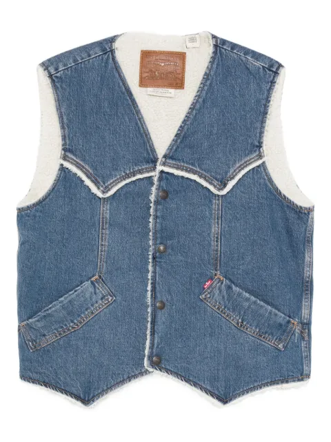 Levi's Western denim waistcoat